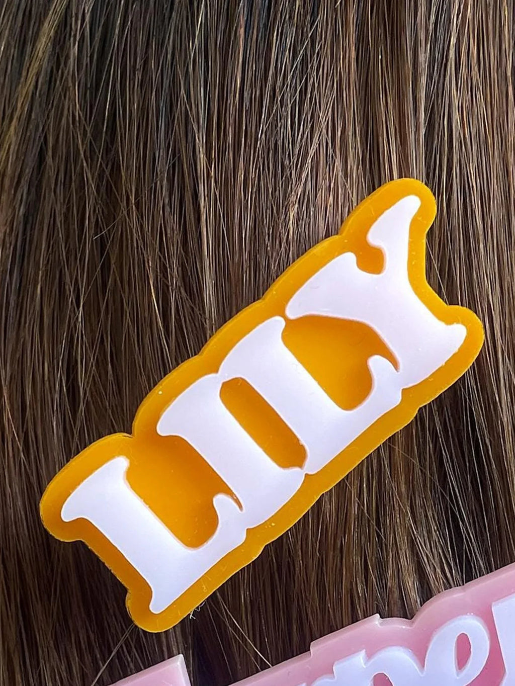 Custom Name Hair Clip - Name Barrette - Alligator Clip - Girl Hair Clip - Birthday Gift - Christmas Gift - Princess Hair Clip