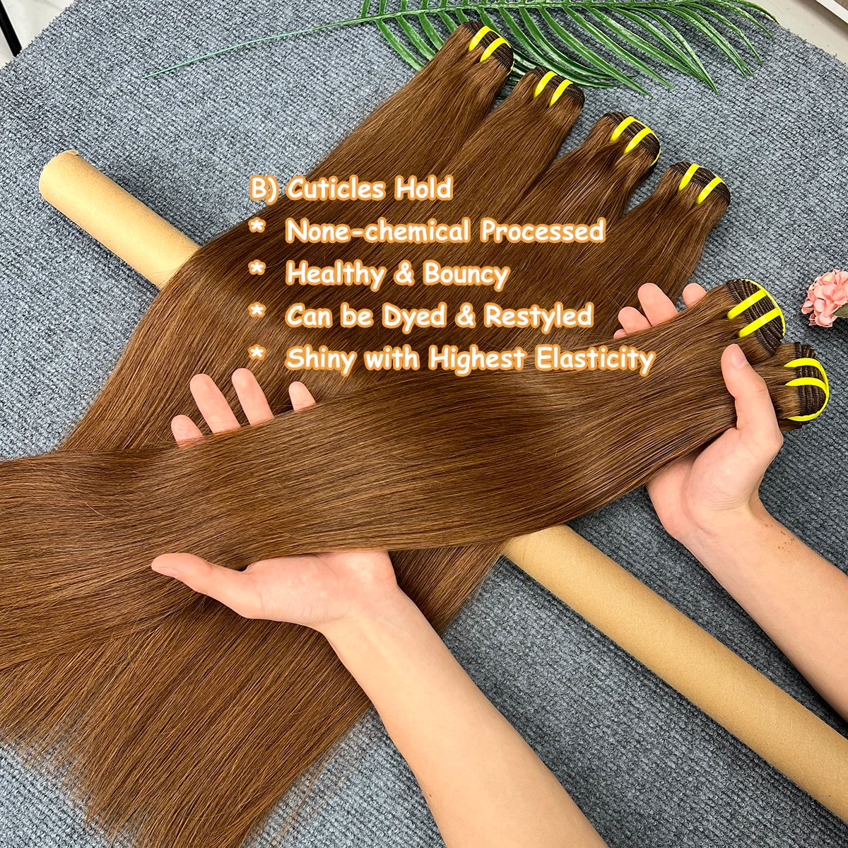 #4 Dark Brown Silky Straight 100% Human Hair Bundles 15A Raw 1 3 4 Pcs Hair Weave Colored Bundles Double Weft Extensions